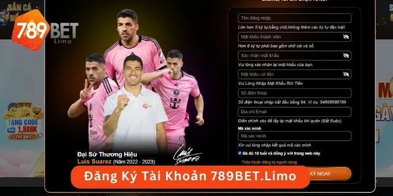 Hướng Dẫn Đăng Ký Tài Khoản 789bet